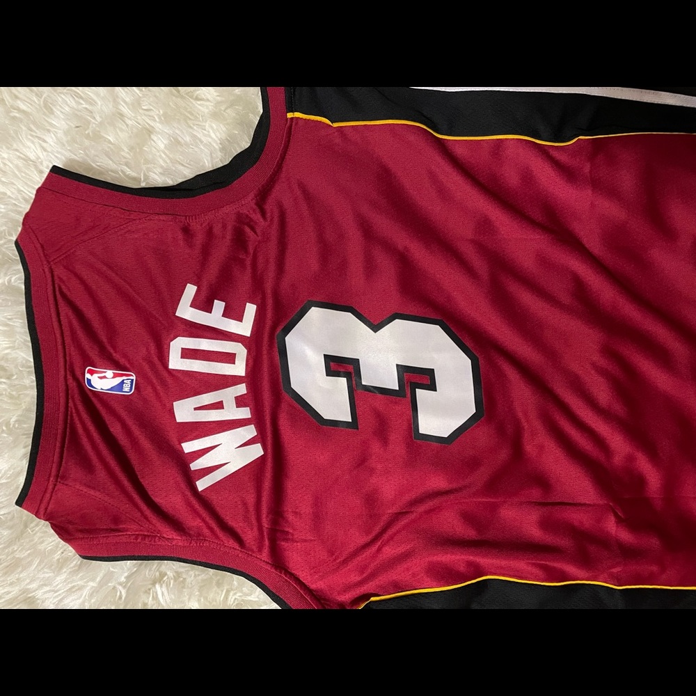 New Miami Wade 3 NBA Jersey